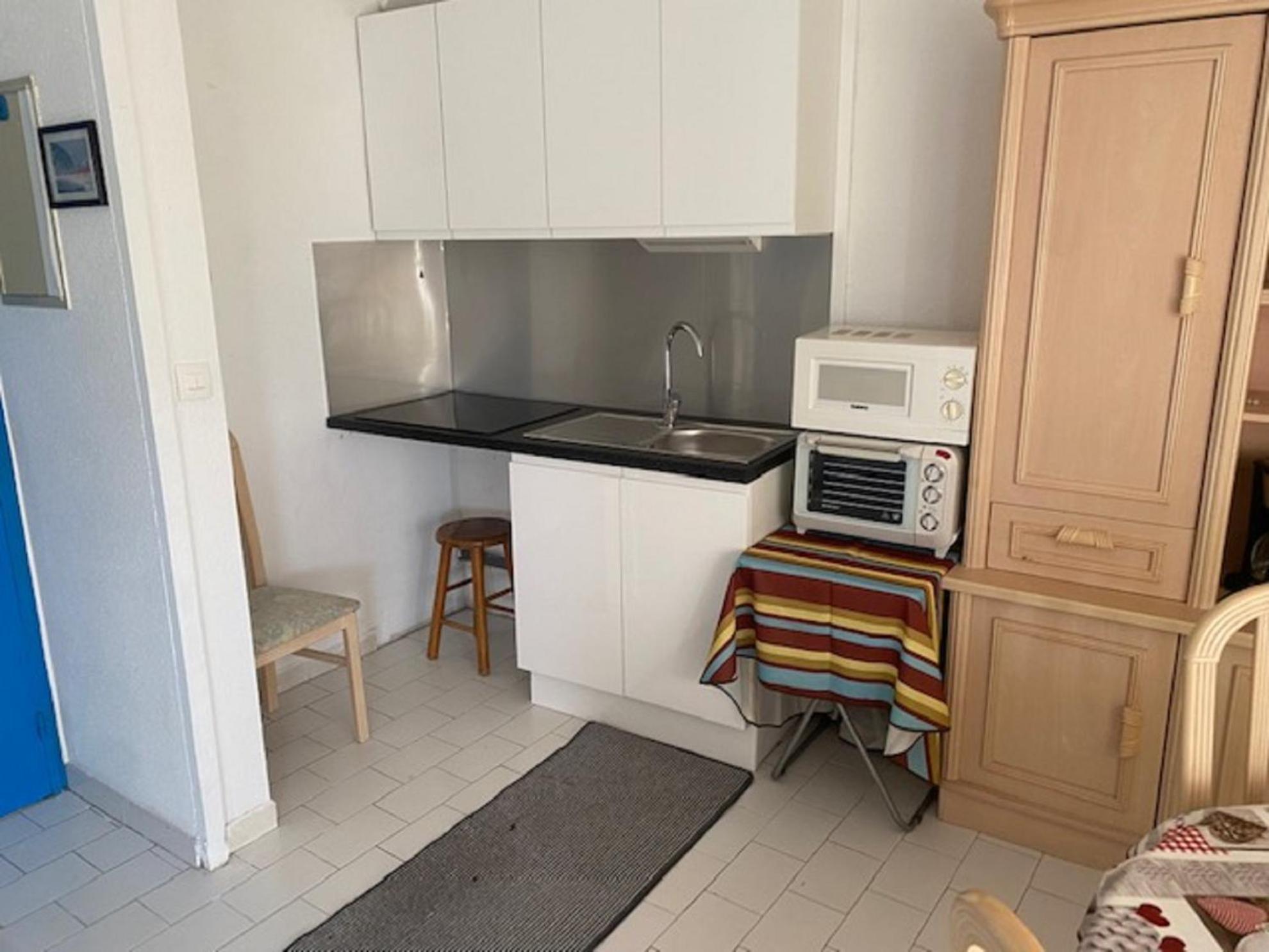 Vittoria Immobilier 12 -Reglement Sur Place - Cheques Vacances Acceptes La Grande Motte Rum bild